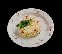 Рис отварной с овощами