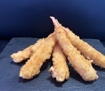 Королевские креветки в кляре