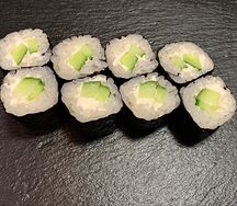 Роллы огурец и сыр