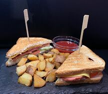 Сэндвич с ветчиной