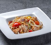 Вок с курицей