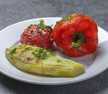 Овощи на углях