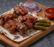 Шашлык из свиных ребрышек