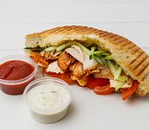 Шаурма с курицей в пите