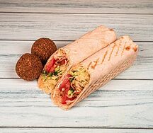 Шаурма с фалафелем классическая