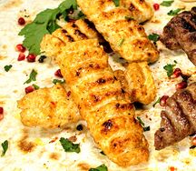 Люля-кебаб из сочный курицы