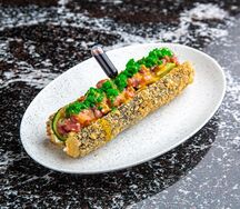 Хот-дог Evoo с тунцом