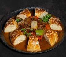 Нан бору с говядиной