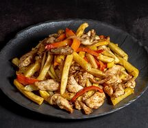 Фри с курицей