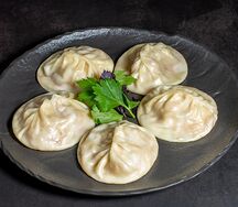 Манты с тыквой