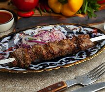 Шашлык из говяжьей мякоти