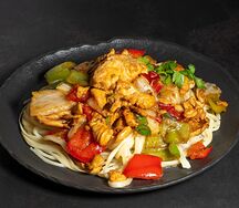 Лагман с курицей