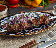 Шашлык из бараньей мякоти