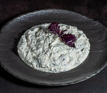 Сузьма с зеленью