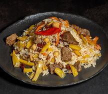 Плов узбекский с говядиной