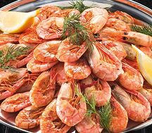 Отварные пивные креветки