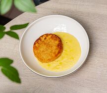 Куриная котлета с картофельным пюре