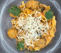 Тальятелле с польпетте