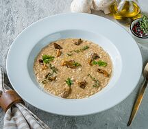 Ризотто с белыми грибами 