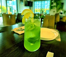 Домашний лимонад Яблоко-киви