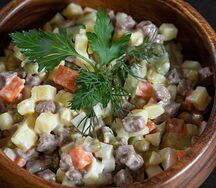 Оливье Большая компания