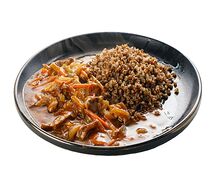 Азу из свинины с гречкой
