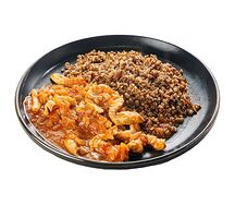 Поджарка куриная с гречкой