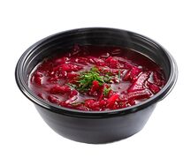 Борщ с курицей