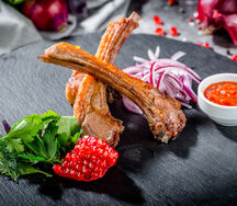 Шашлык из бараньей корейки