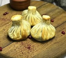 Хинкали с бараниной