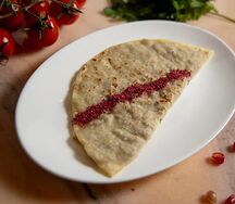 Кутабы с брынзой и зеленью