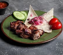 Шашлык из cвинoй шейки