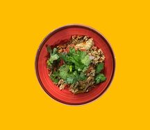 Плов с куриными крыльями