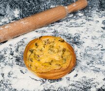 Шанежка с грибами