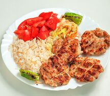 Котлеты на мангале куриные