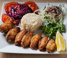 Шашлык из куриных крылышек