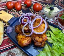 Шашлык из куриного бедра без кости