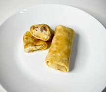 Блинчики с ветчиной и сыром