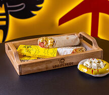 Шаверма с курицей Сырная