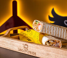 Шаверма с морепродуктами