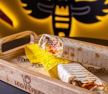 Шаверма со свининой от Лео