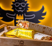 Шаверма по-корейски с курицей