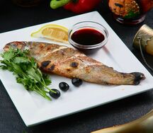 Форель радужная на мангале