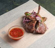 Шашлык из баранины на кости