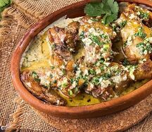 Куриные крылышки по-имеретински