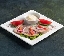 Язык с хреном