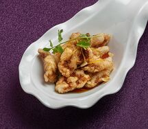 Р029 хрустящая свинина Гобаджо по китайски