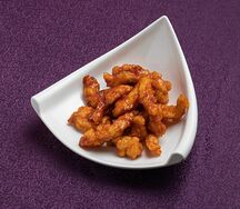 Свинина в кляре и кисло-сладком соусе