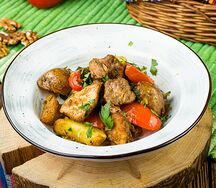 Оджахури с индейкой