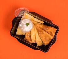 Блинчики классические со сметаной